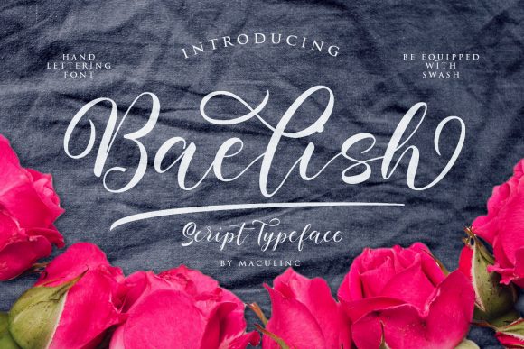 Baelish: A Romantic Script Font for Branding