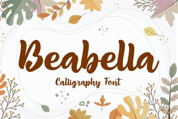 Beabella: A Handwritten Font for Warm Branding