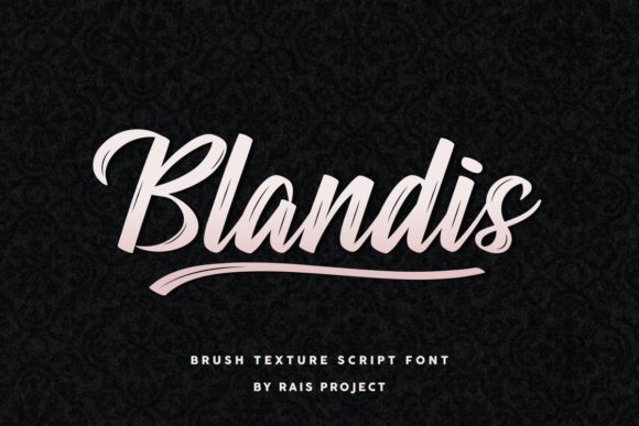 Blandis Font Review: Bold Script for Branding