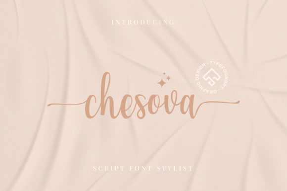 Chesova: A Handwritten Font for Editorial Design