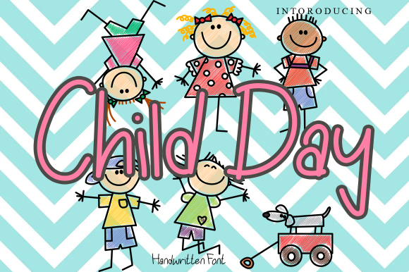 Child Day: A Fresh Handwritten Font for Modern Brands