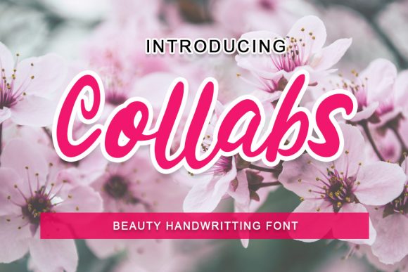 Collabs: A Script Font for Elegant Branding