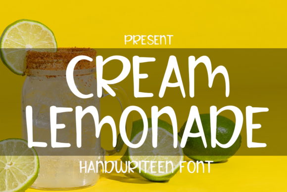 Cream Lemonade: A Handwritten Font for Branding