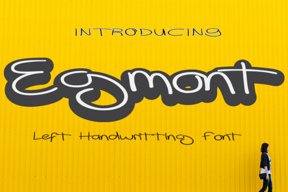 Egmont: A Handwritten Font for Modern Editorial Design