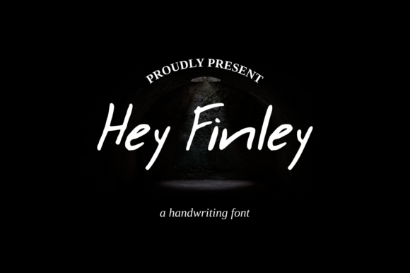 Hey Finley: An Elegant Handwritten Font for Editorial Design