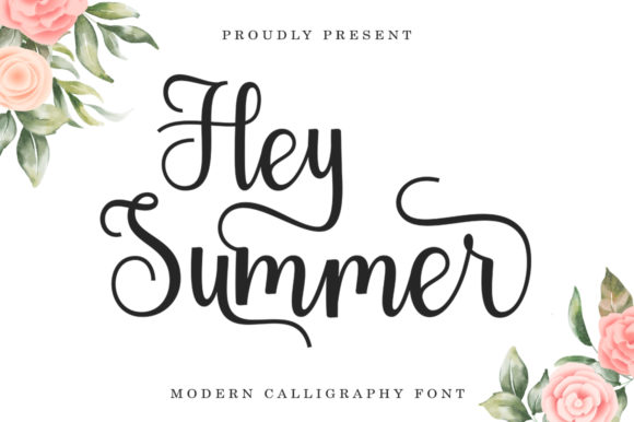 Hey Summer: The Perfect Handwritten Font for Crafters