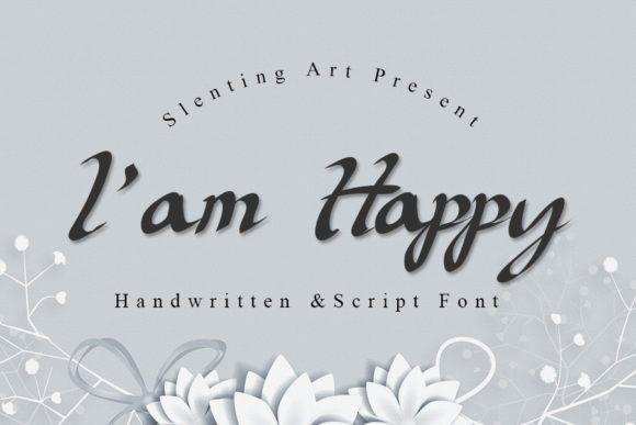 Iam Happy Font: A Joyful Typeface for Branding