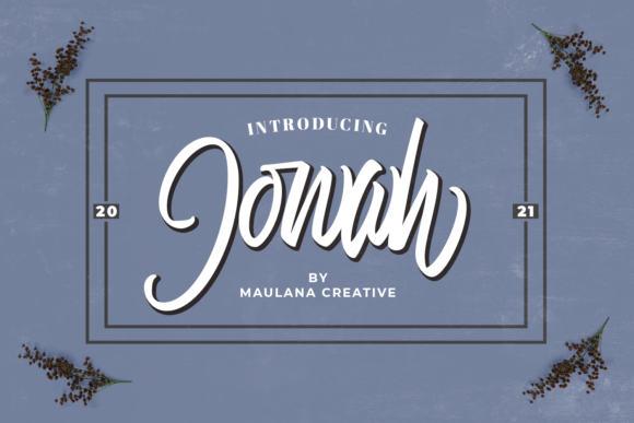 Jonah: A Handwritten Font for Crafters