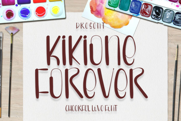 Kikione Forever: A Charming Handwritten Font for Crafters