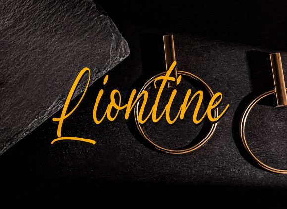 Liontine: A Handwritten Font for Bold Web Design