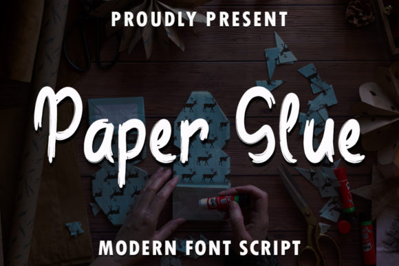 Paper Glue: The Handwritten Font for Marketers