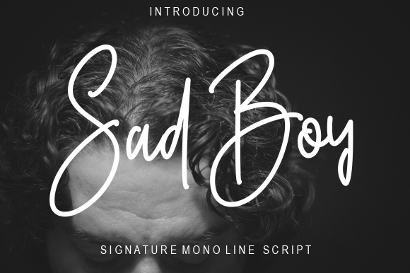 Sad Boy: A Handwritten Font for Modern Web Design