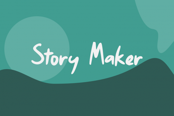 Story Maker: A Handwritten Typeface for Editorial Soul