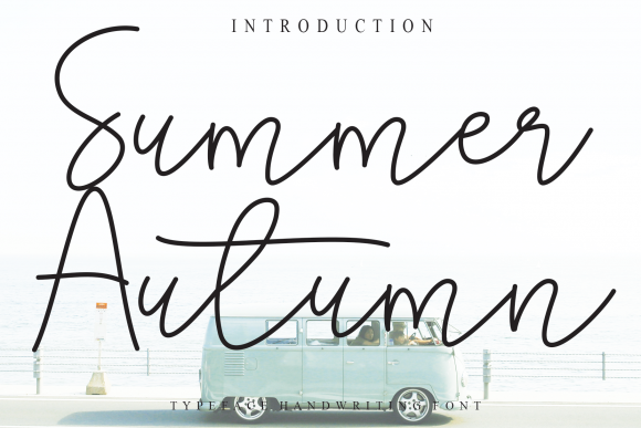 Summer Autumn: A Handwritten Typeface for Editorial Warmth