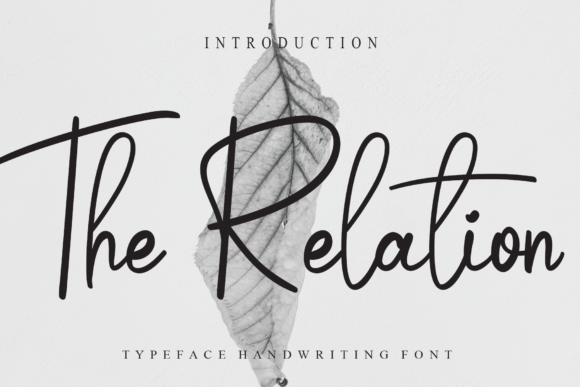 The Relation: A Handwritten Font for Editorial Calm